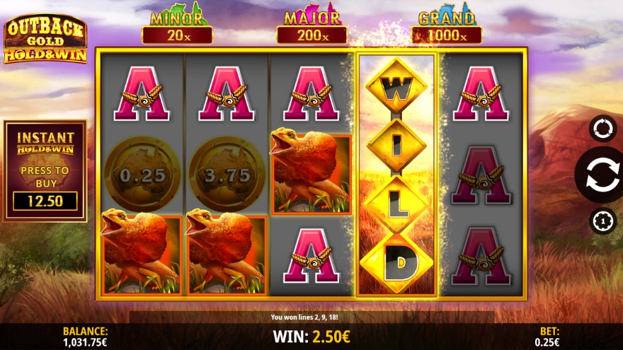 Outback Gold: Hold & Win